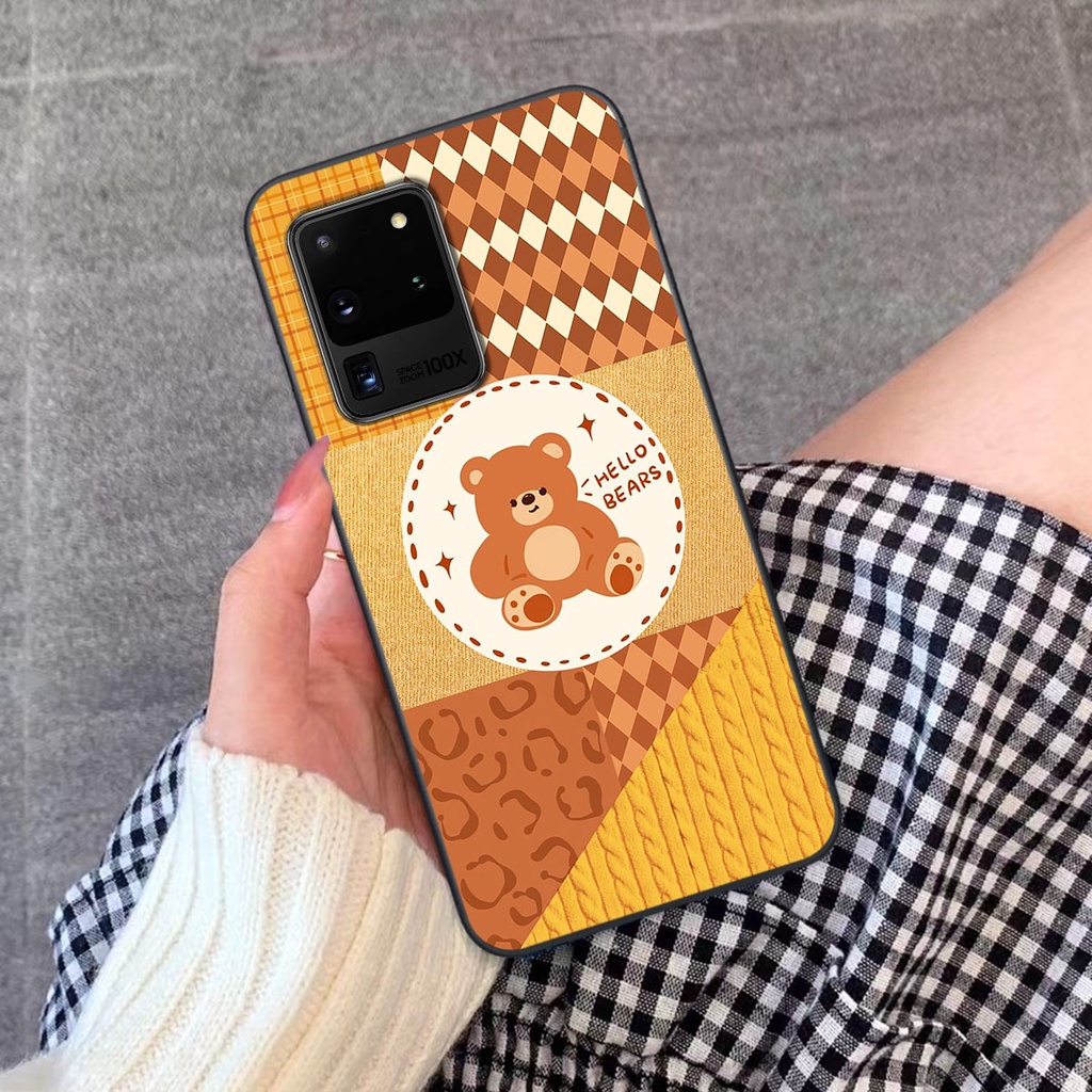 Ốp lưng Samsung S20 ULTRA happy day, gấu bear dễ thương - BỀN - ĐẸP -BAO GIÁ TOÀN THỊ TRƯỜNG