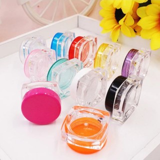  100 hũ pet chiết 2g 3g và 5g đáy VUÔNG XỊN - Hủ nhựa đựng mỹ phẩm kem du lịch. 