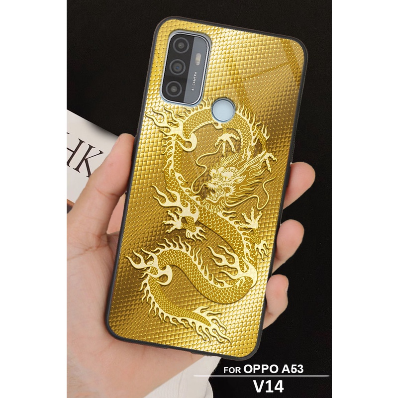 ỐP LƯNG OPPO A53-IN HÌNH RỒNG