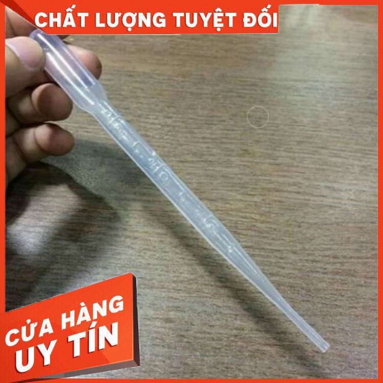 Ống bóp nhỏ giọt 3ml - Pipet nhựa 3ml(10 cái)