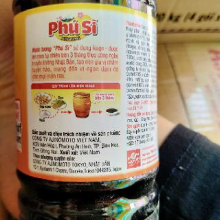 Combo 10 chai Nước Tương Phú Sĩ