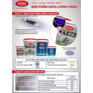 Kova chống thấm sàn CT11A
