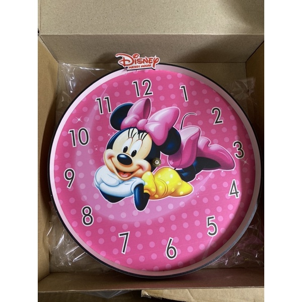 MICKEY HỒNG - Đồng hồ treo tường cho bé gái 30cm