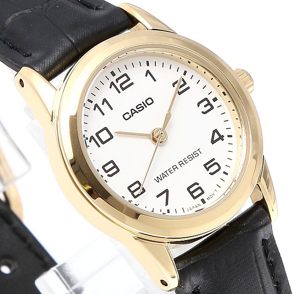 Đồng hồ nữ dây da Casio chính hãng Anh Khuê LTP-V001GL-7BUDF (25mm)