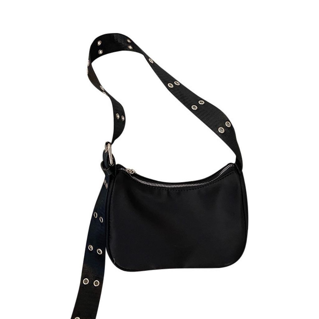 Túi Đeo Chéo Nữ Vải Chống Nước Hàng Xịn Quảng Châu Kẹp Nách Xách Vai Tote Unisex Mini Thời Trang