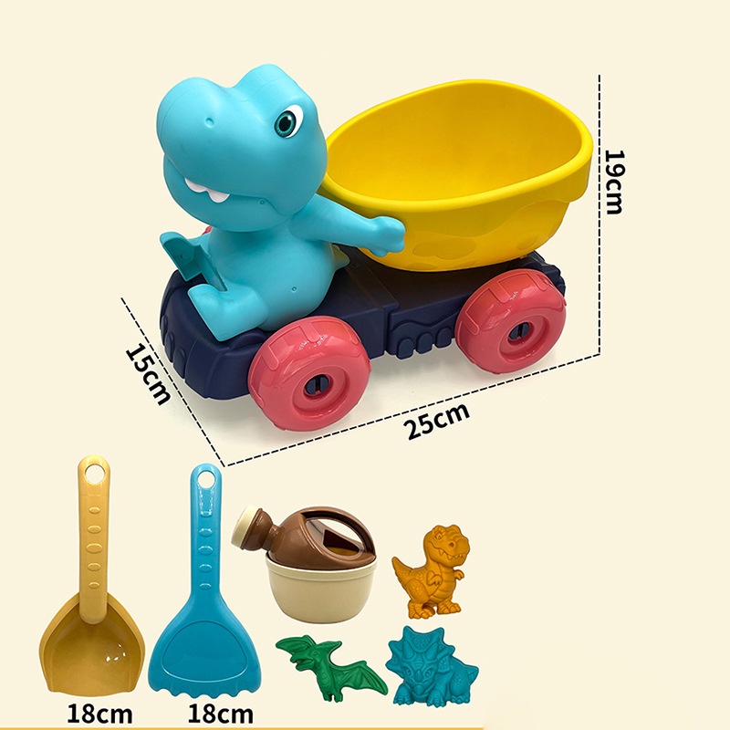 Bộ đồ chơi xúc cát bãi biển Zhan Qi Toys thú vị cho trẻ em