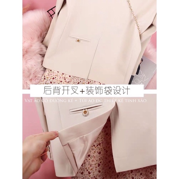 Áo blazer thiết kế cao cấp, hàng Quảng Châu chính hãng Shifeilei có hộp | BigBuy360 - bigbuy360.vn