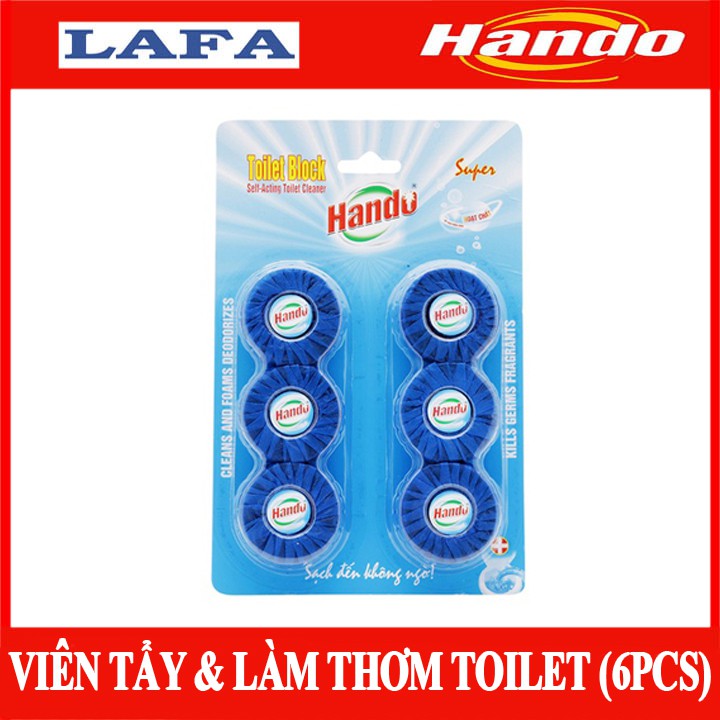 Vi 6 Viên Tẩy Khử Mùi Hôi và Làm Thơm Toilet HANDO Việt Nam