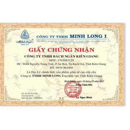 Dĩa sâu lòng Minh Long 23 cm Daisy Lys Trắng Ngà