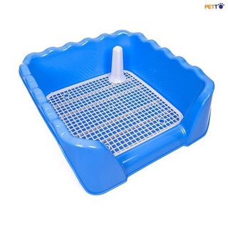 (miễn phí vận chuyển) Khay Vệ Sinh Thành Cao Cho Chó Mèo 53*43*15cm,43*43*15cm nhựa bền, cứng + tặng kèm 2 tấm tã lót