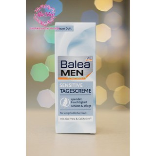 KEM DƯỠNG DA NAM BAN NGÀY DÀNH CHO DA NHẠY CẢM - BALEA MEN TAGESPFLEGE SENSITIVE