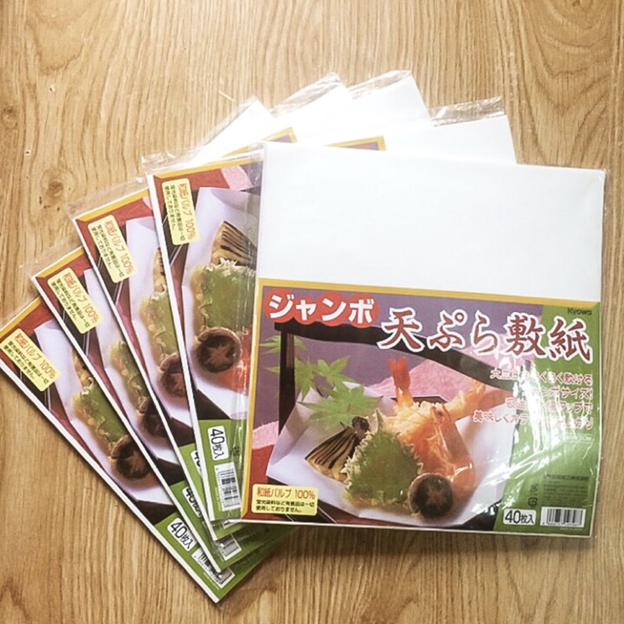 SET 40 GẤY THẤM DẦU ĂN