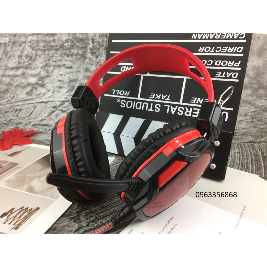 Tai Nghe Chụp Tai Chuyên Chơi Game A6 / LD89 Có Micro, Dây Chống Đứt, Dùng Được Cho Máy Tính Và Điện Thoại - AnPhuStore