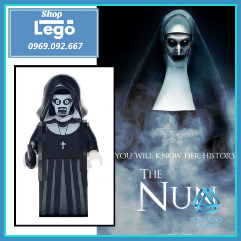 Xếp hình Valak Ác quỷ ma sơ trong The Conjuring và The Nun Lego Minifigures WM225