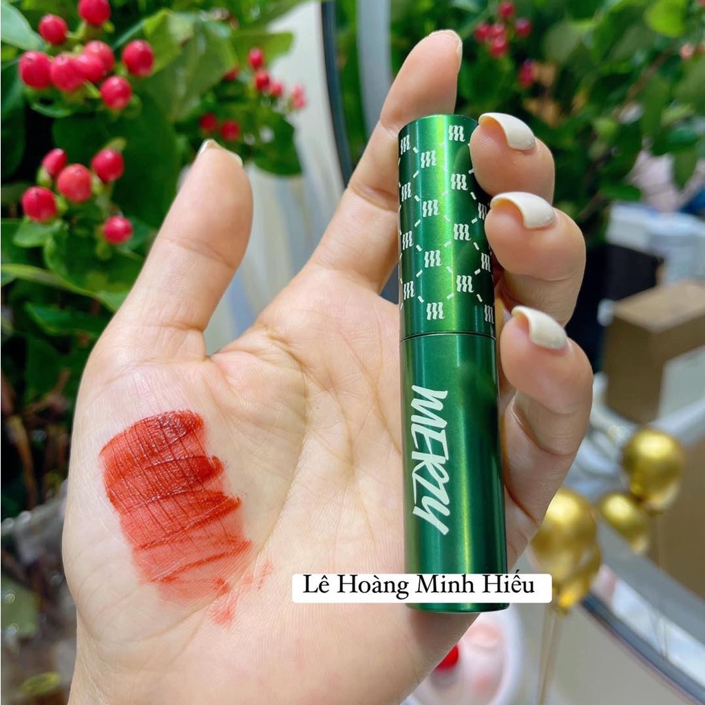 Merzy V6 vỏ Xanh Lá - Son kem thỏi Merzy Another Me The First Velvet Tint V6 ( Phiên bản Đặc Biệt )