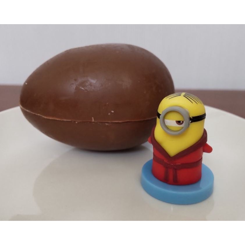 Hộp bóc ngẫu nhiên Mô hình trứng Choco Minions cao 3cm Chính hãng Furuta