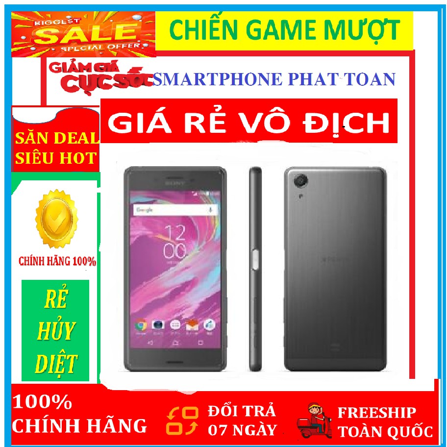 [RẺ VÔ ĐỊCH] điện thoại Sony Xperia X Performanace 32G ram 3G mới - CPU Snap 820 mạnh mẽ