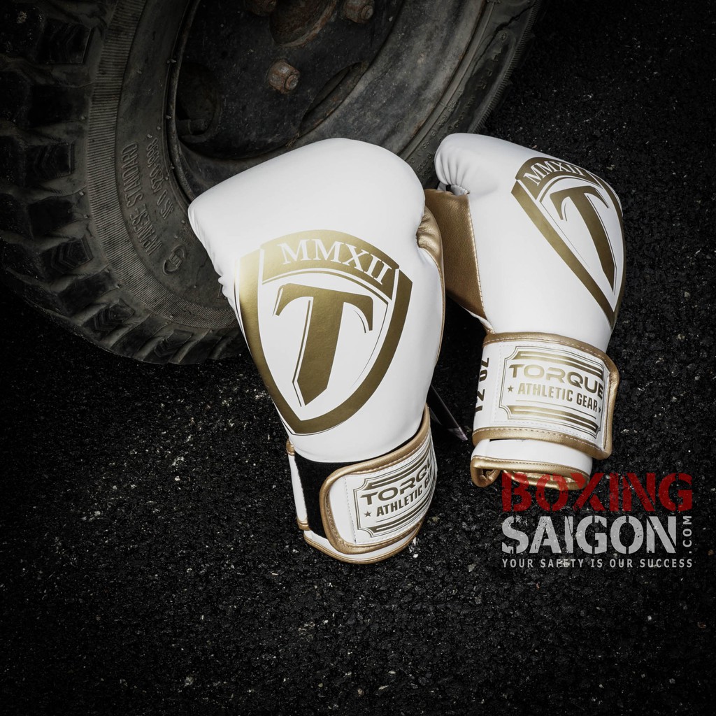 Găng tay boxing Torque chính hãng ( Trắng )