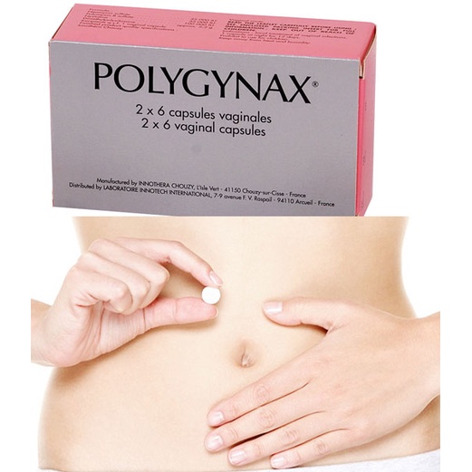 Viên Polygyna Pháp - hộp 2 vỉ x 6 viên