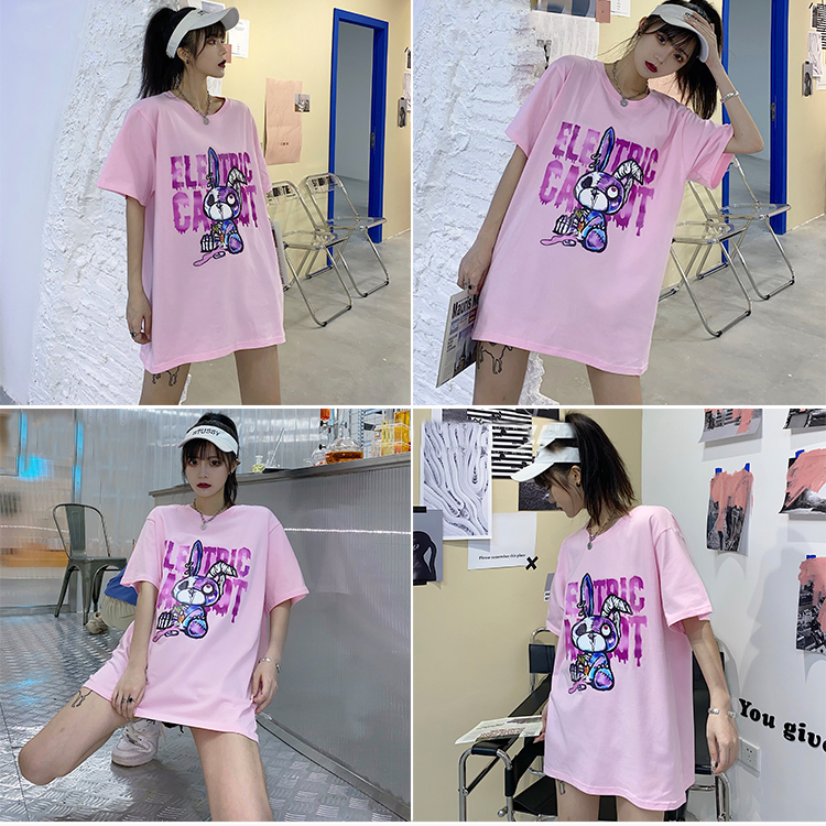 [7 Ngày đổi trả nếu không hài lòng] Áo thun tay lỡ, áo thun nữ, áo thun unisex freesize in Elic Carot, vải cotton TL869 | BigBuy360 - bigbuy360.vn