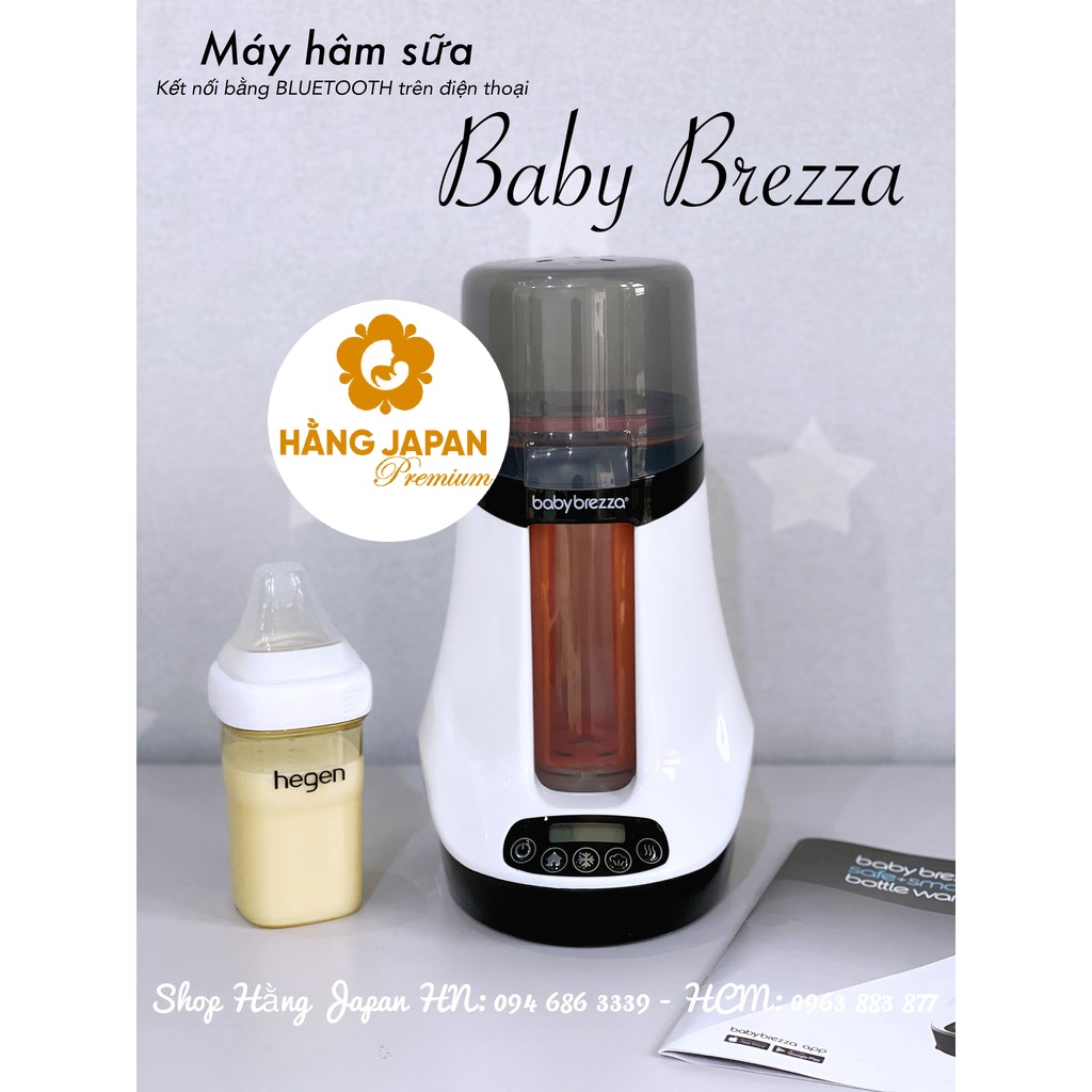 Máy hâm sữa thông minh Baby Brezza có kết nối Bluetooth - Bảo hành chính hãng 1 năm