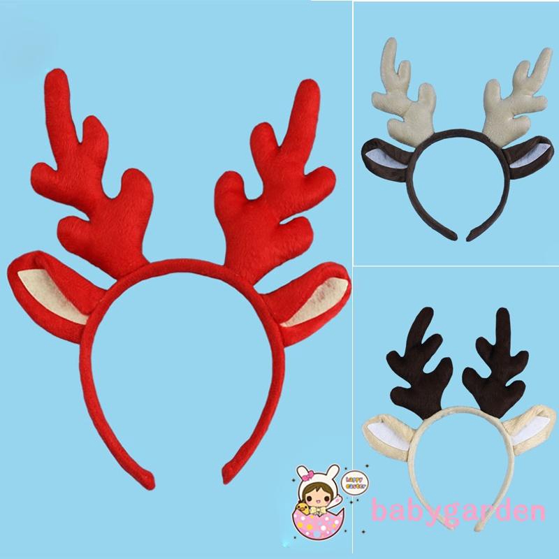 Cài tóc hình tuần lộc phong cách Giáng Sinh