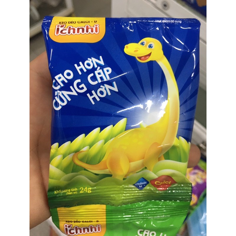 kẹo dẻo ích nhi bổ sung Canxi d cho bé