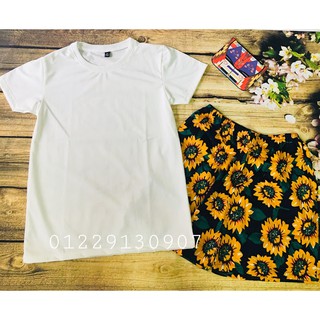 quần hoa hướng dương đi biển