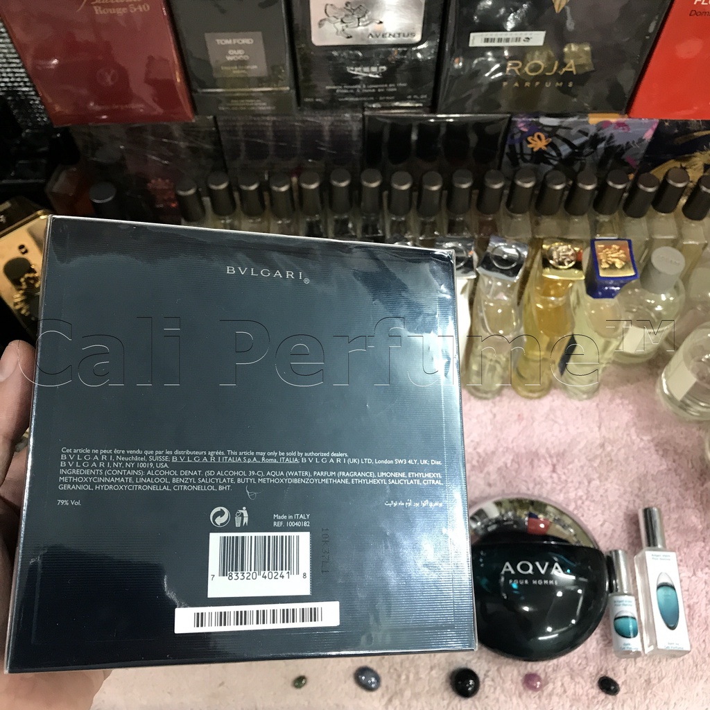 Nước Hoa Nam Hương Mùa Hè Bvl Aqva Pour Homme