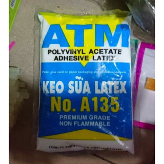 Keo sữa ATM bịch 1kg _nguyên liệu làm slam