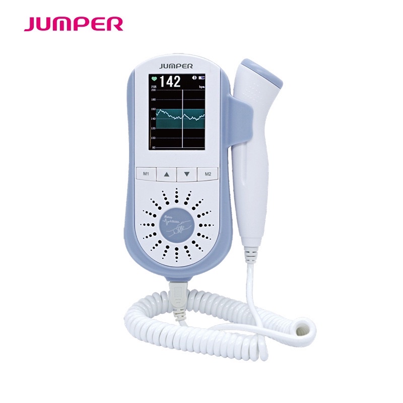 Máy nghe Máy đo tim thai tại nhà Fetal Doppler JPD-100E  Bảo hành 12 tháng ,tặng kèm gel
