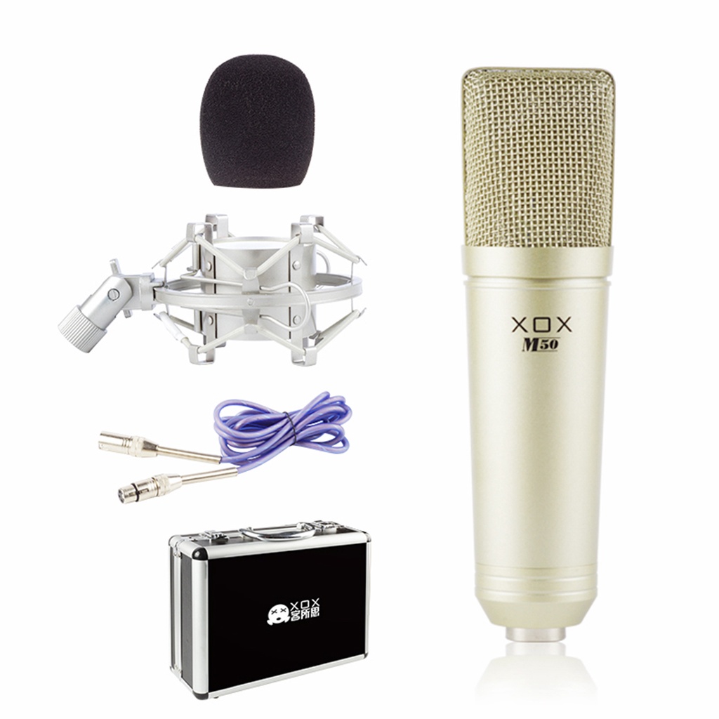 Micro Thu Âm Condenser Cao Cấp XOX M50 thiết bị chuyên nghiệp