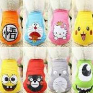 Shoplan áo in hoạt hình cho chó mèo huongpt