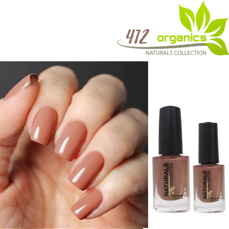 [Chính Hãng] Sơn móng tay Organic màu nude latte 412