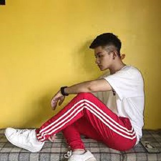 Quần Thun Nỉ Thể Thao Đỏ 3 Sọc Trắng MQ 011S2