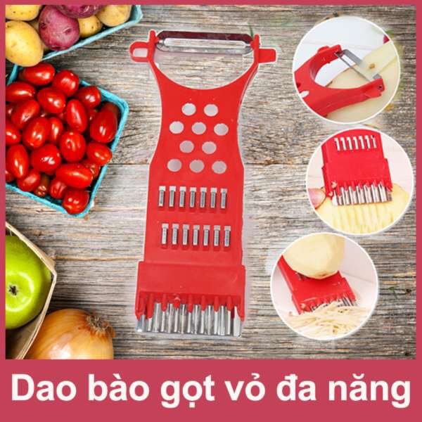 NẠO GỌT/ BÀO ĐA NĂNG TẠO HÌNH RAU CỦ QUẢ ĐA NĂNG