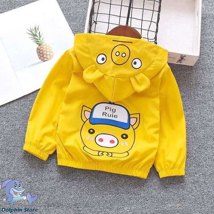 Áo khoác gió cho bé từ 8-18kg