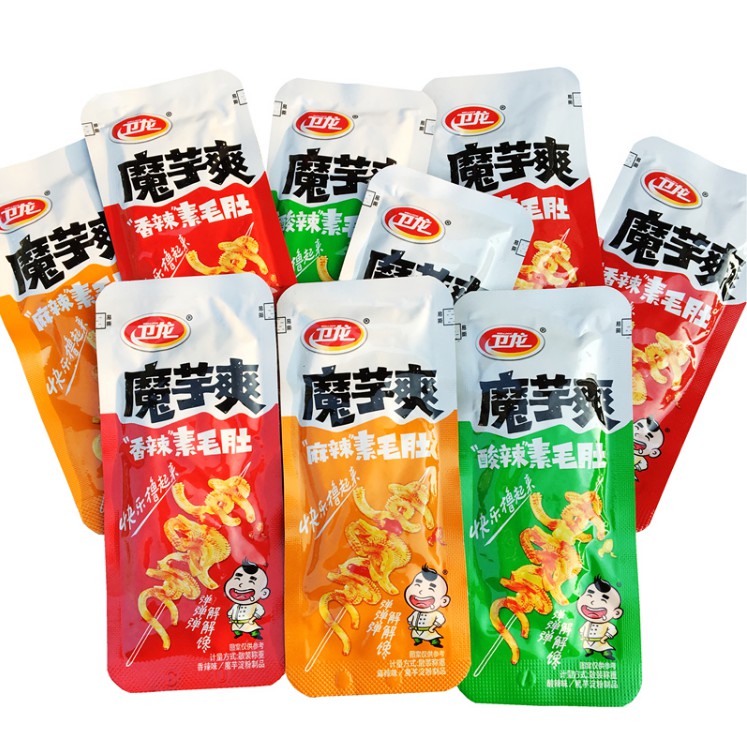 Khoai môn Vệ Long - Râu mực cay, bạch tuộc cay - Mo yu shuang combo 10 gói | BigBuy360 - bigbuy360.vn