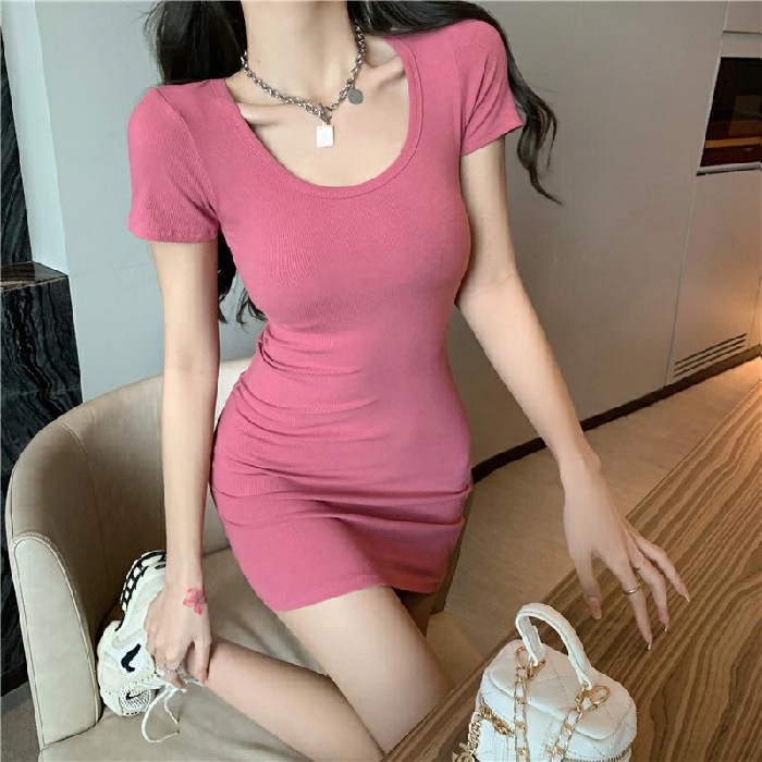 WANG JIAO ZHAN Đầm Ôm Eo Thời Trang Quyến Rũ Cho Nữ