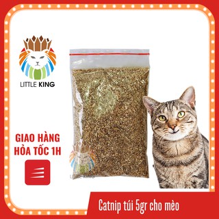 Túi Catnip, bạc hà mèo giúp mèo thư giãn túi 10gr Little King pet shop