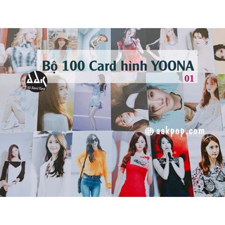 Bộ 100 card hình yoona