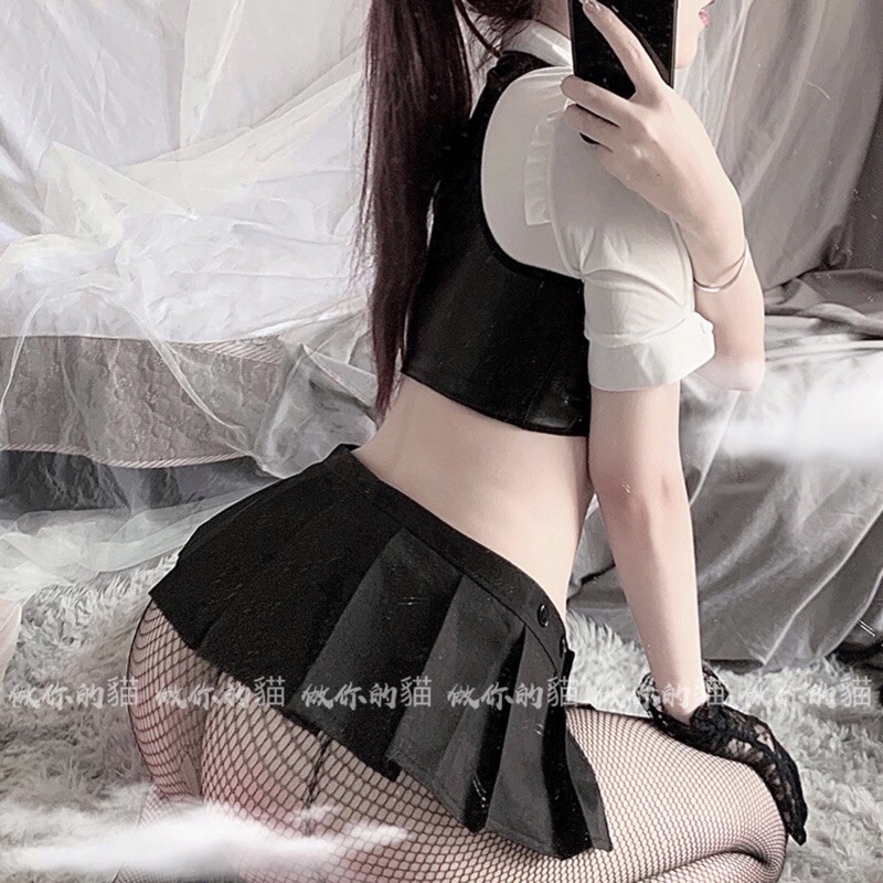 Set đồ lót 5 món cosplay đồng phục thư ký gợi cảm | BigBuy360 - bigbuy360.vn