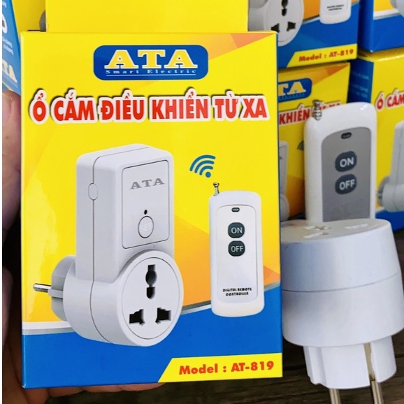 Ổ cắm điều khiển từ xa công suất lớn ATA AT-918 ,Chính hãng BH 12 tháng