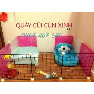 Quây cũi cún yêu