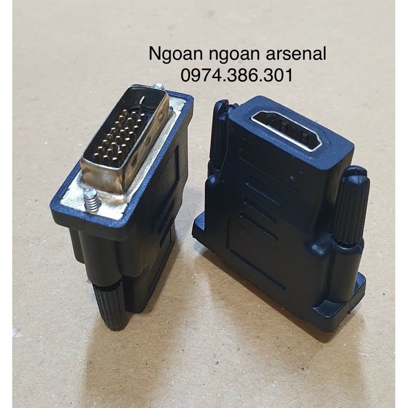 jack rắc chuyển HDMI Sang chuẩn DVI 24+1. báo giá 1 cái
