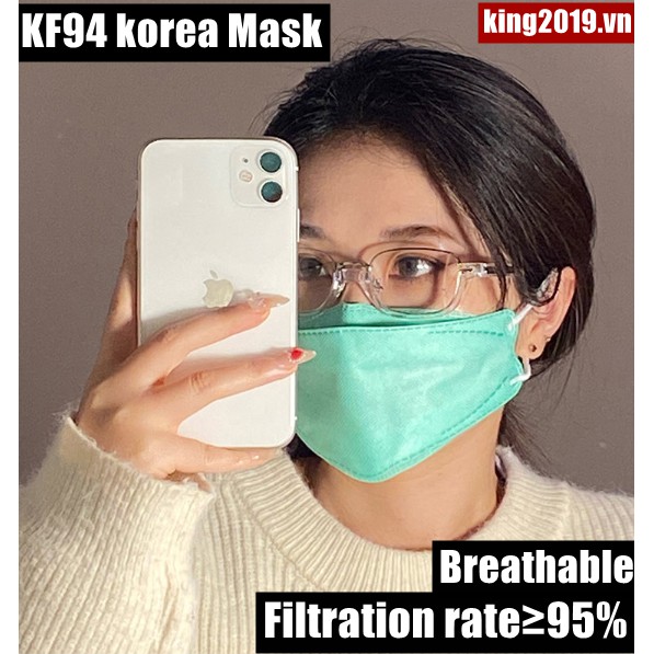 10pcs Korea Masks Anti-fog, Dust-proof, Breathable and PM2.5 Disposable Masks colors