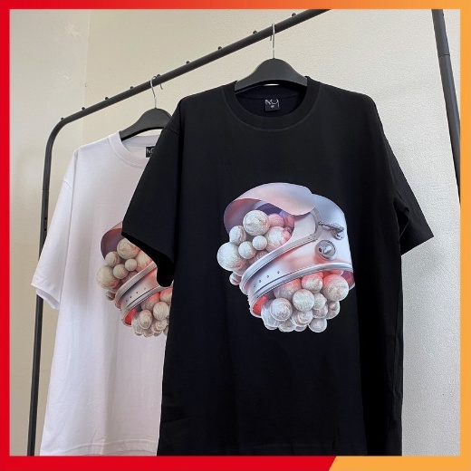 Áo phông form rộng unisex in hình 3D cực chất, áo thun tay lỡ nam nữ Oversize vải cotton cao cấp năng động cá tính