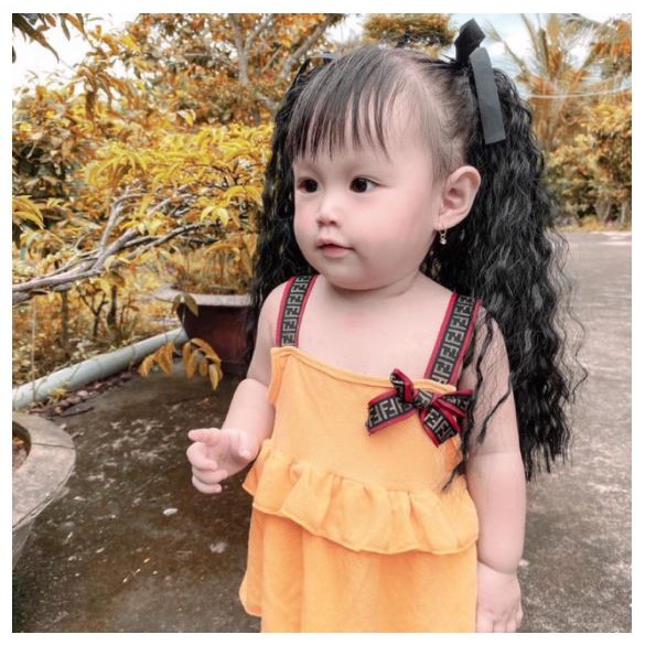 Tóc cột cho bé giá 1 bên