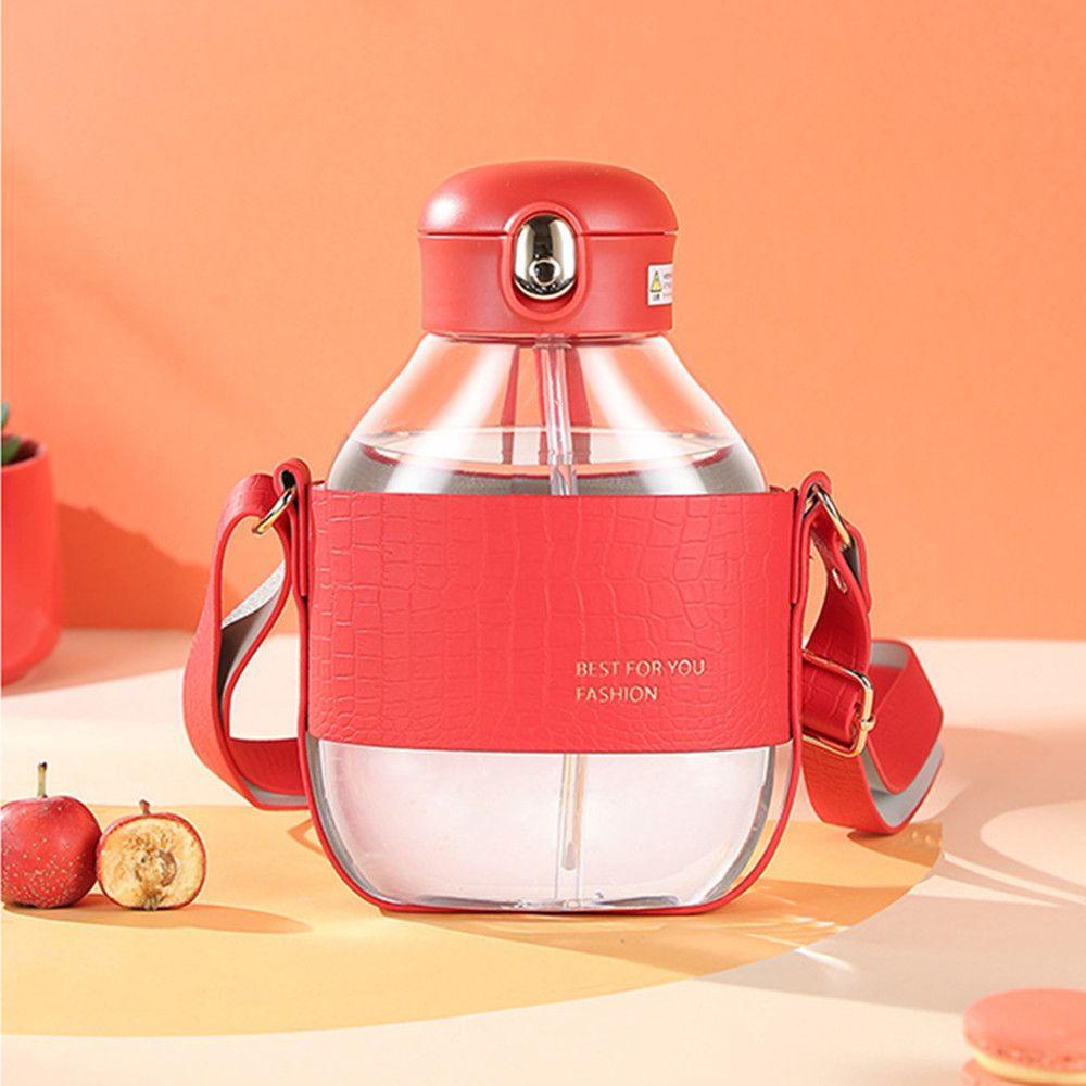 KUNHEV Bình Nước Thể Thao Dung Tích Lớn Chống Tràn Có Dây Đeo Vai