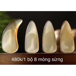 Móng sừng guzheng size M ít hơn 46kg móng siêu chuẩn âm.